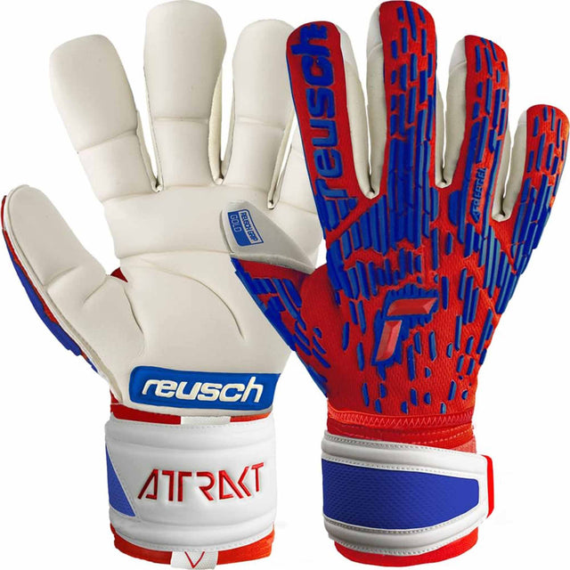 Reusch Reusch Attrakt Freegel Gold Finger Support gants de gardien de soccer