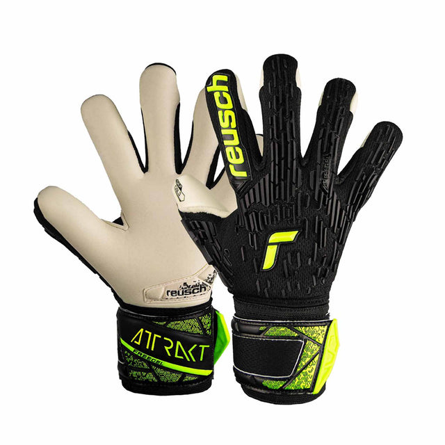 Reusch Reusch Attrakt Freegel Gold Finger Support junior gants de gardien de soccer