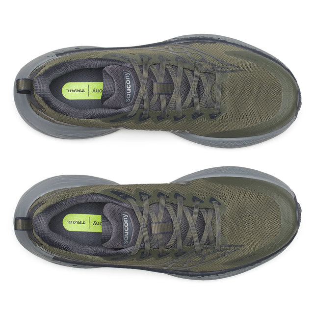 Saucony Ride TR3 GTX running shoes men - Fatigue / Ebony
