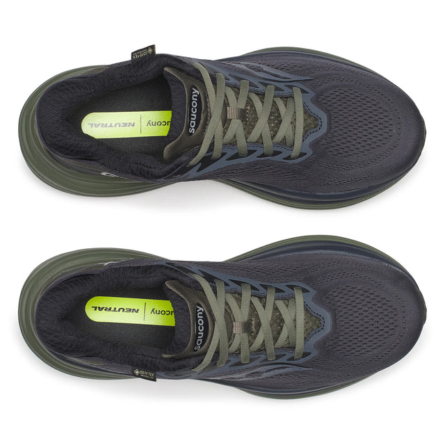 Saucony Triumph 24 GTX running shoes men - Ebony / Fatigue