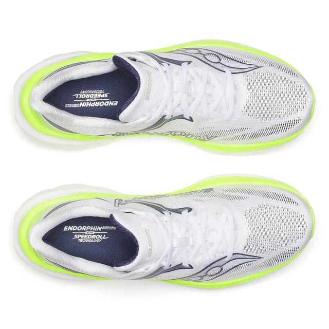 Saucony Endorphin Speed 6 men's running shoes - White / Citron