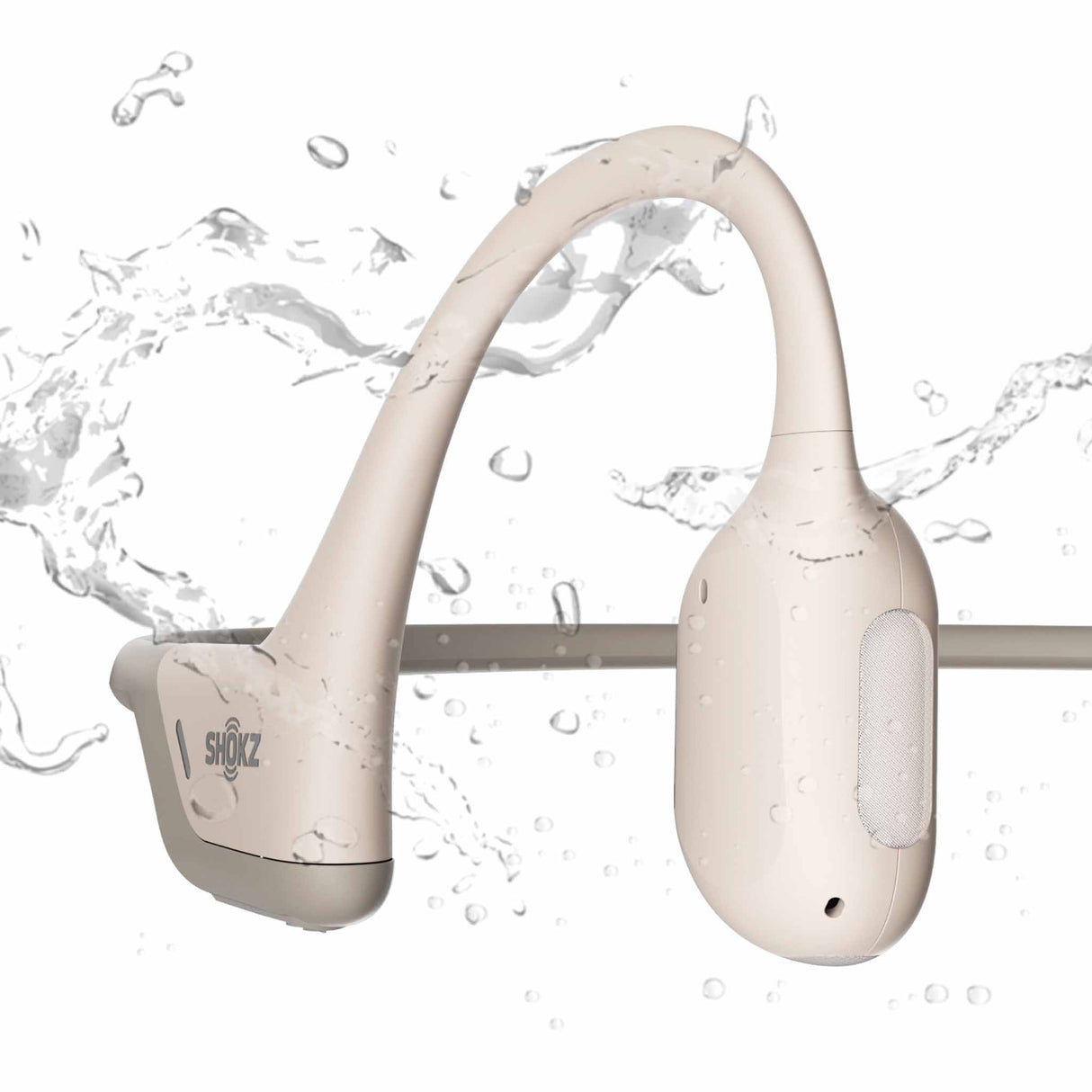 Shokz OpenRun Pro Bone Conduction Headphones - Beige