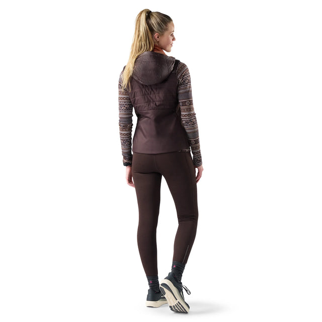 Smartwool Smartloft veste isolée pour femme – Vison-Moka (vue détaillée 1)