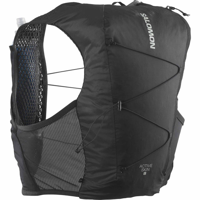Salomon Active Skin 8 Hydration Vest - Black / Metal