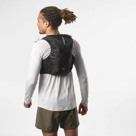 Salomon Active Skin 8 Hydration Vest - Black / Metal