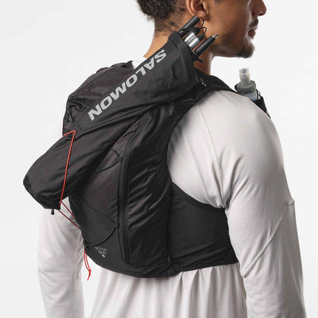 Salomon Active Skin 8 Hydration Vest - Black / Metal