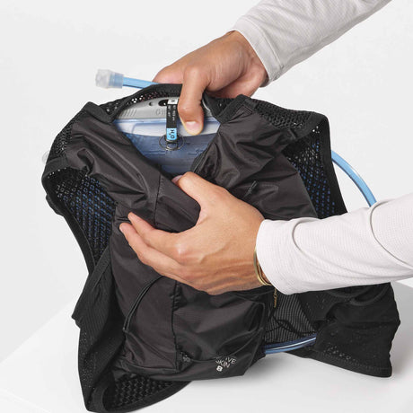 Salomon Active Skin 8 Hydration Vest - Black / Metal
