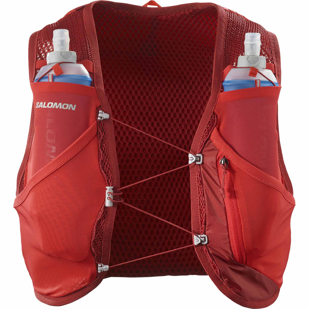 Salomon Active Skin 8 Hydration Vest - Red Dahlia / High Risk Red