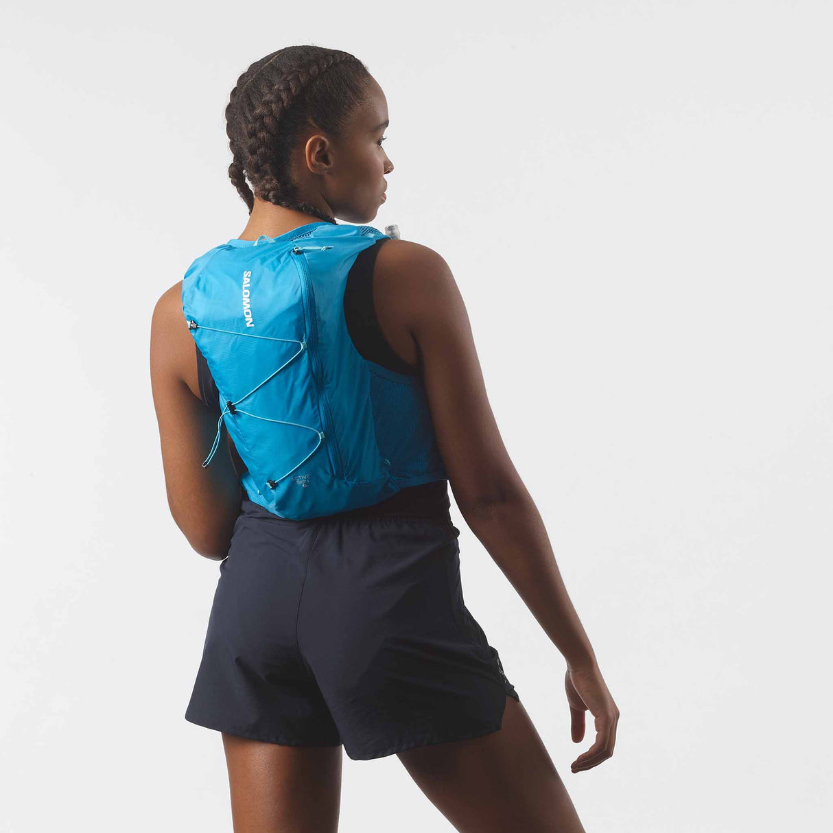 Salomon Active Skin 8 Hydration Vest - Blue Danube / Blue Curacao