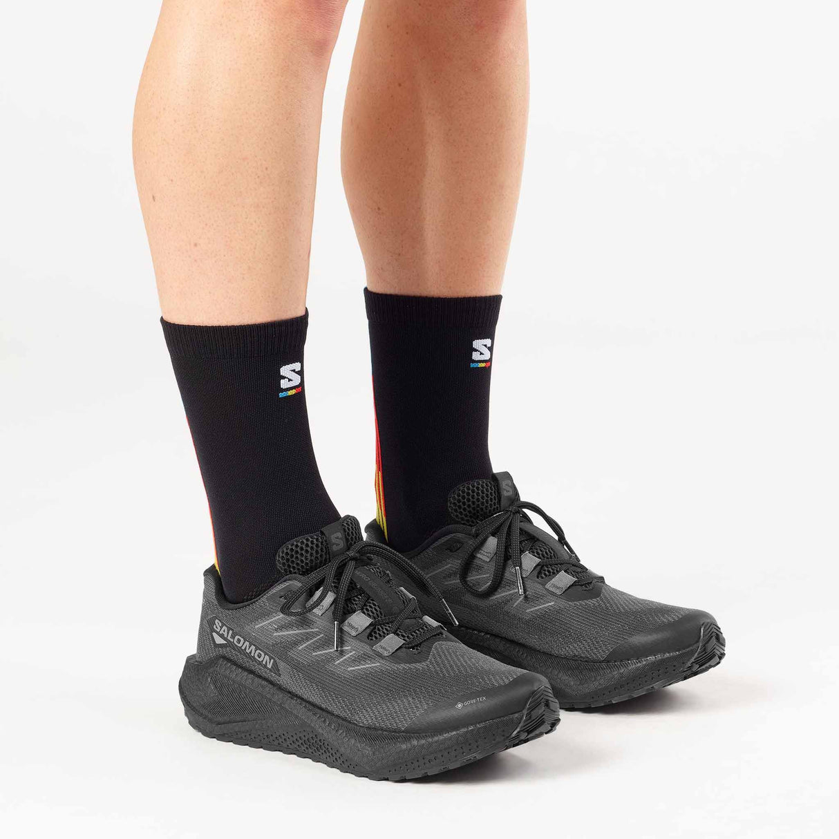 Salomon Aero Blaze 3 GRVL GTX Men's Gravel Running Shoes - Black / Asphalt / Black