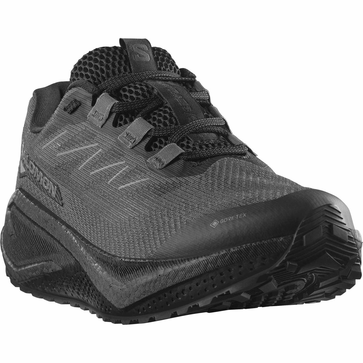 Salomon Aero Blaze 3 GRVL GTX Men's Gravel Running Shoes - Black / Asphalt / Black