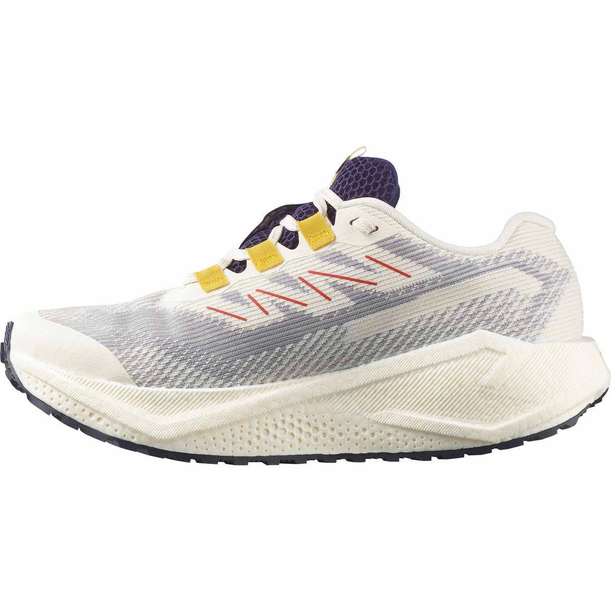 Salomon Aero Blaze 3 GRVL GTX Women's Running Shoes - Vanilla Ice / Astral Aura / Lemon