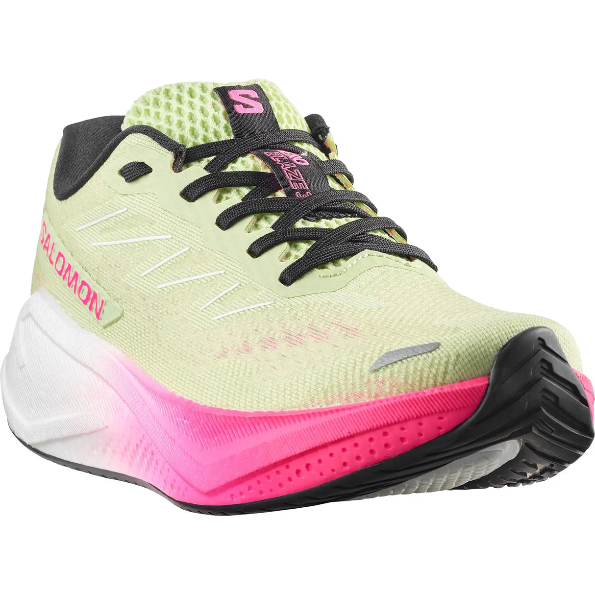 Salomon Aero Blaze 3 chaussures de course à pied femme - Butterfly / White / Knockout Pink