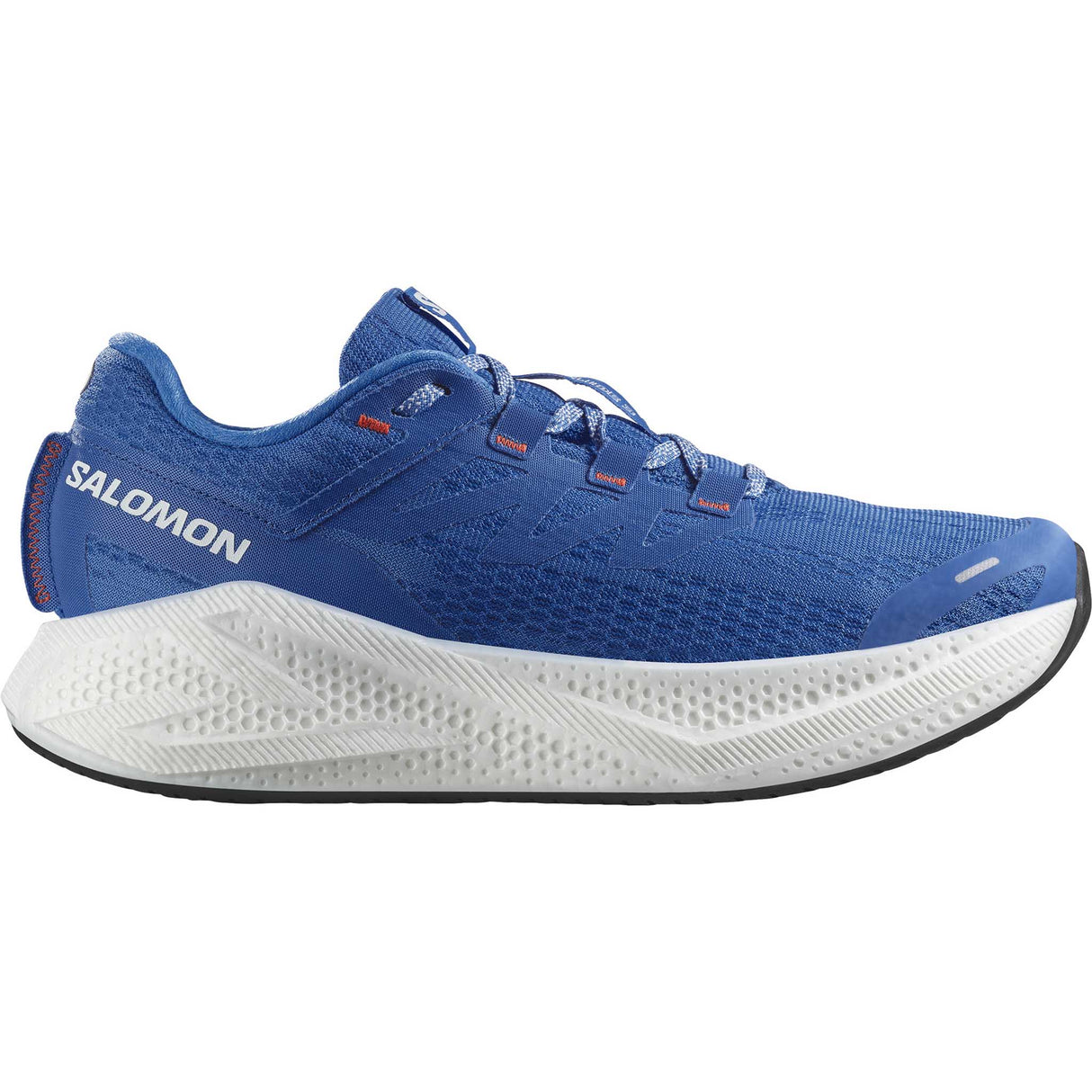 Salomon Aero Glide 3 chaussures de course à pied homme - French Blue / White / Cherry Tomato