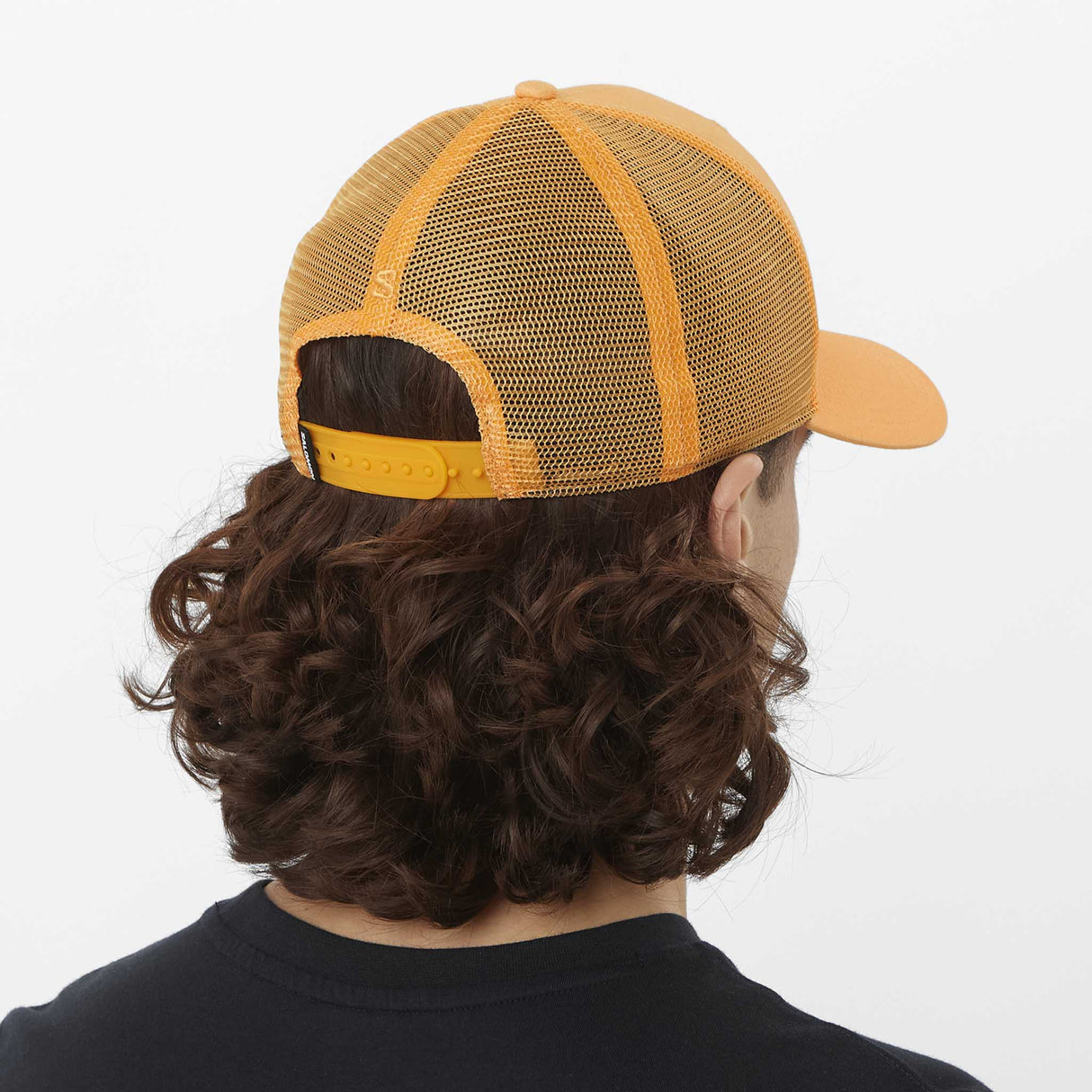 Salomon Cap Trucker casquette unisexe homme dos - Warm Apricot