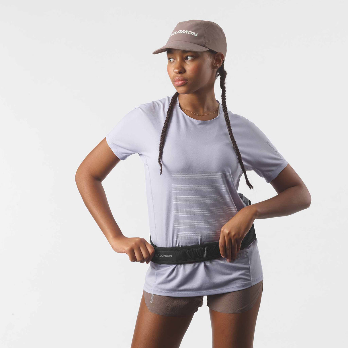 Salomon Cross Belt 2 Bottles - Black