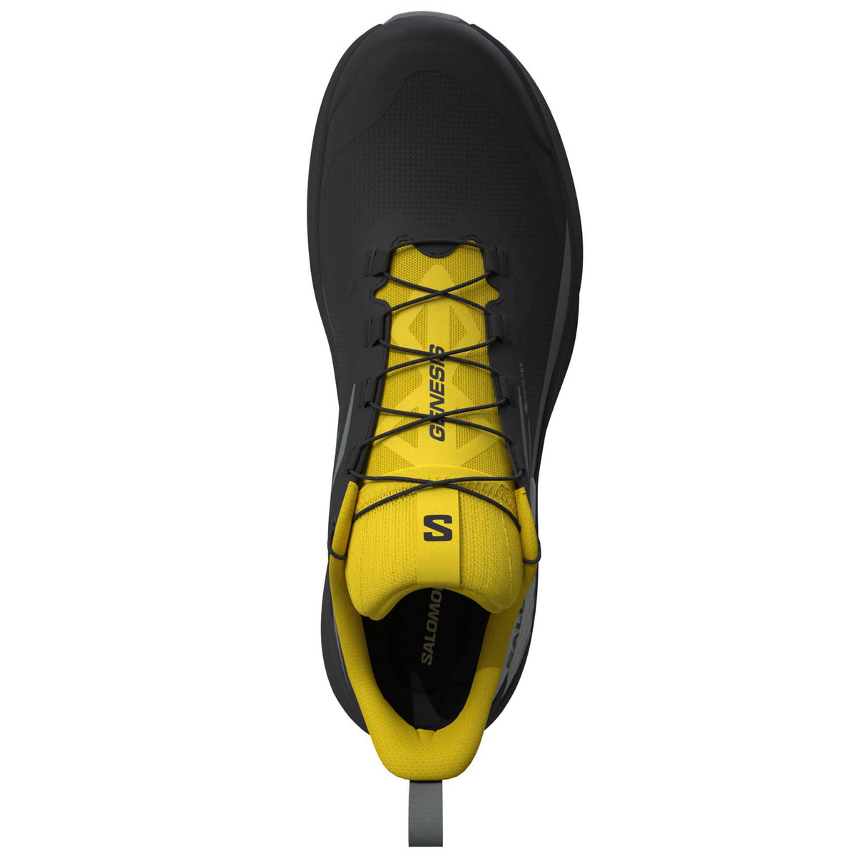 Salomon Genesis GTX chaussures de course en sentier homme empeigne - Black / Sedona Sage / Incaberry