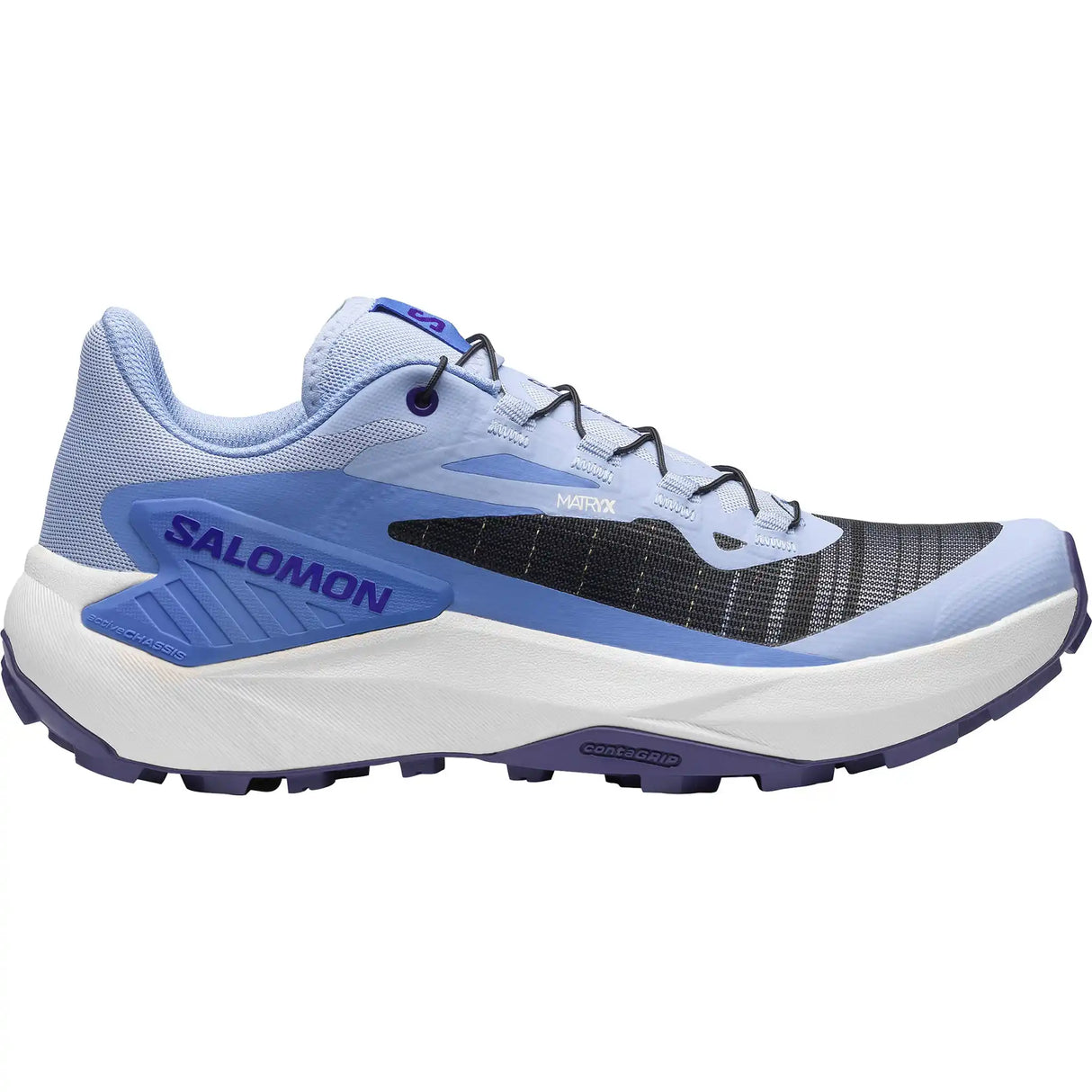 Salomon Genesis chaussures de course à pied trail femme - Brunnera Blue / Persian Jewel / Deep Blue