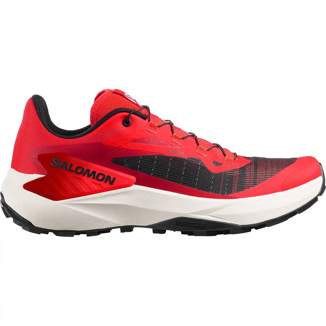Salomon Genesis chaussures de course en sentier homme - Fiery Red / Lava Falls