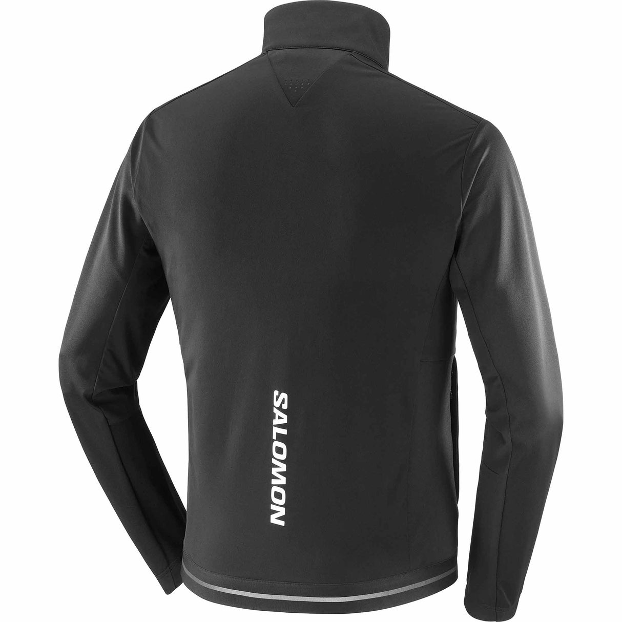 Salomon Gore-Tex Infinium Windstopper Men's Soft Shell Jacket - Deep Black
