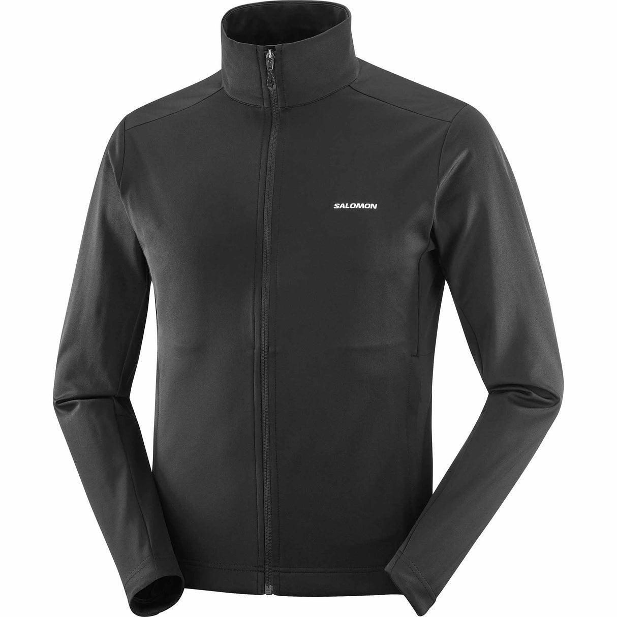 Salomon Gore-Tex Infinium Windstopper Men's Soft Shell Jacket - Deep Black