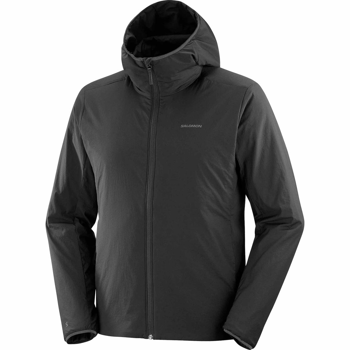 Salomon Mountain Flex Hooded Jacket Men - Deep Black