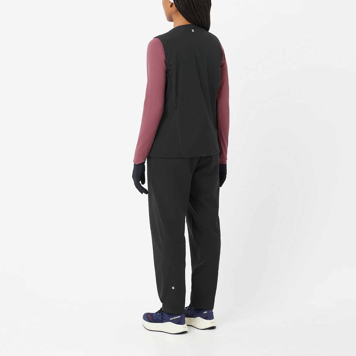 Salomon Mountain Flex Hybrid Vest Women - Deep Black