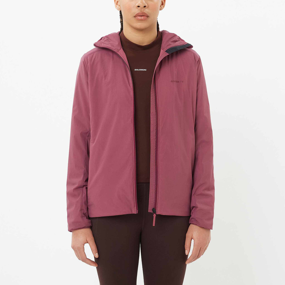 Salomon Mountain Flex Insulated Jacket Hoodie - Nocturne