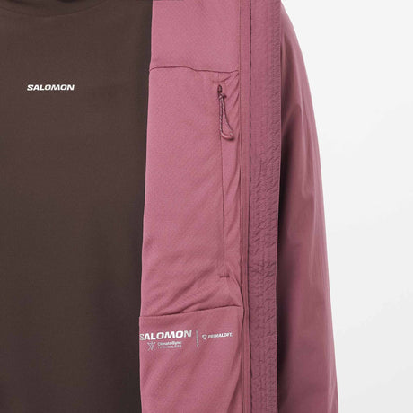 Salomon Mountain Flex Insulated Jacket Hoodie - Nocturne