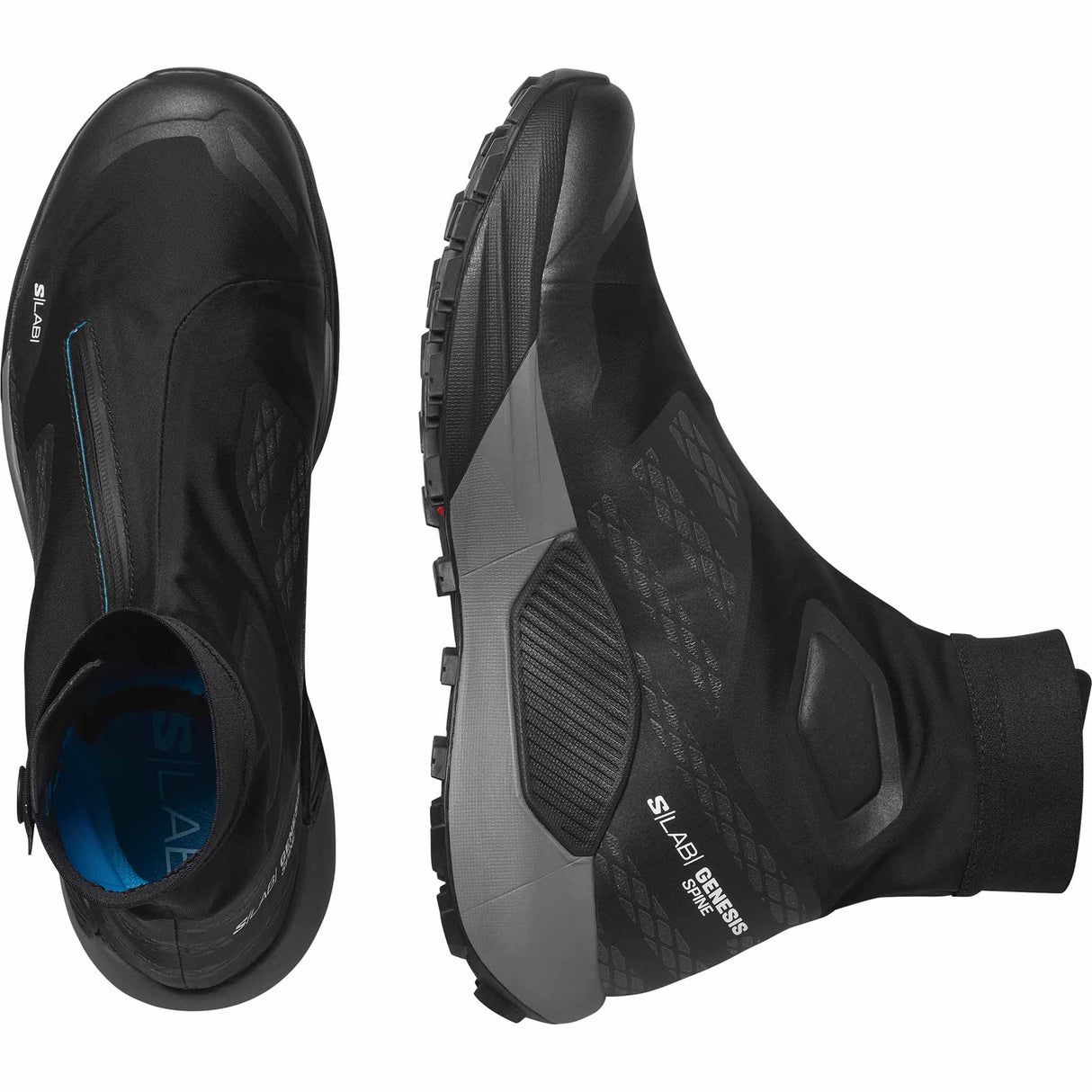 Salomon S/Lab Genesis Spine - Black / Pewter / Transcend Blue