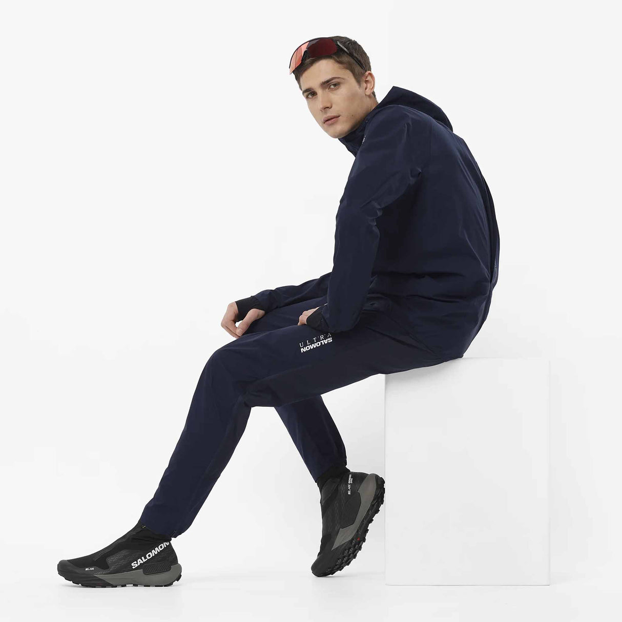 Salomon S/Lab Genesis Spine - Black / Pewter / Transcend Blue