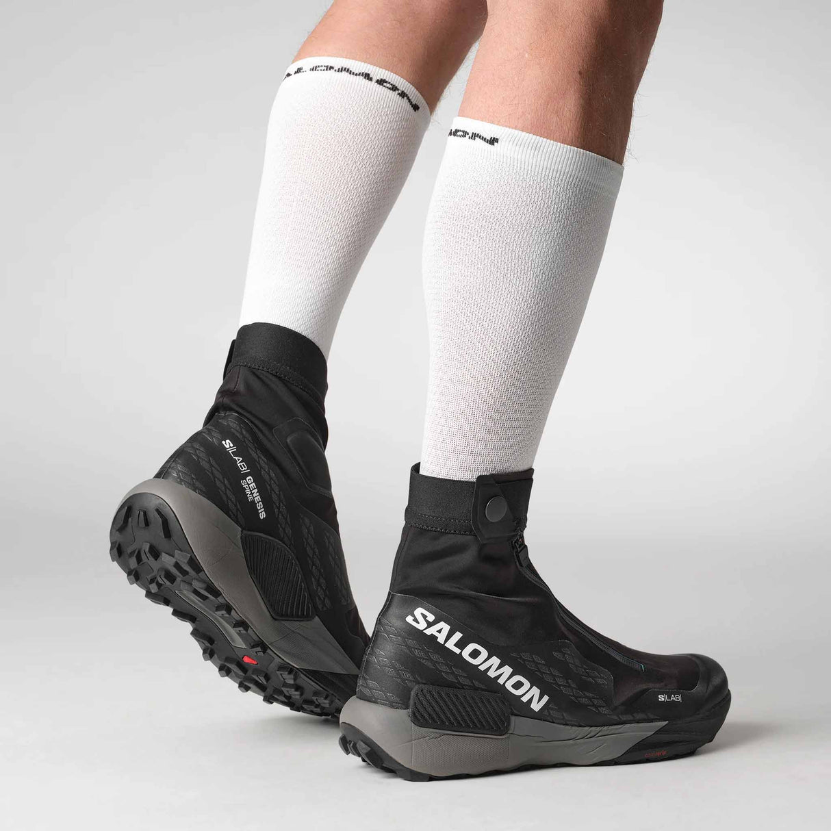 Salomon S/Lab Genesis Spine - Black / Pewter / Transcend Blue