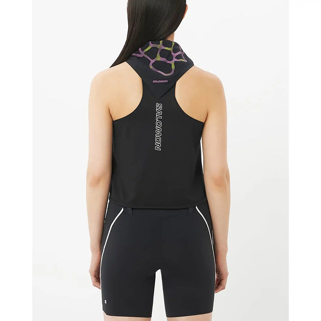 Salomon SENSE AERO débardeur court pour femme - Deep Black
