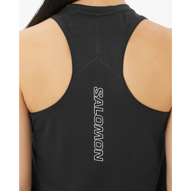 Salomon SENSE AERO débardeur court pour femme - Deep Black