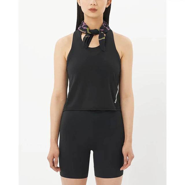 Salomon SENSE AERO débardeur court pour femme - Deep Black