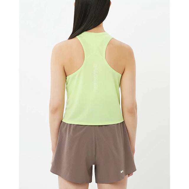 Salomon SENSE AERO débardeur court pour femme - Butterfly