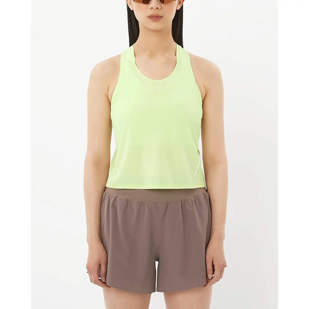 Salomon SENSE AERO débardeur court pour femme - Butterfly