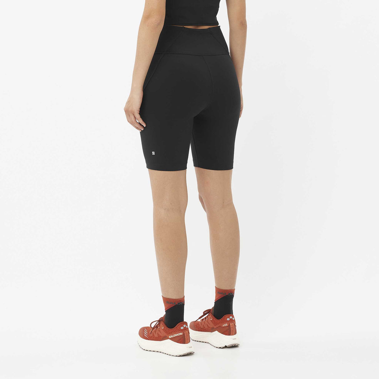 Salomon SHAKEout Bliss cuissard court 8 po pour femme dos - Deep Black