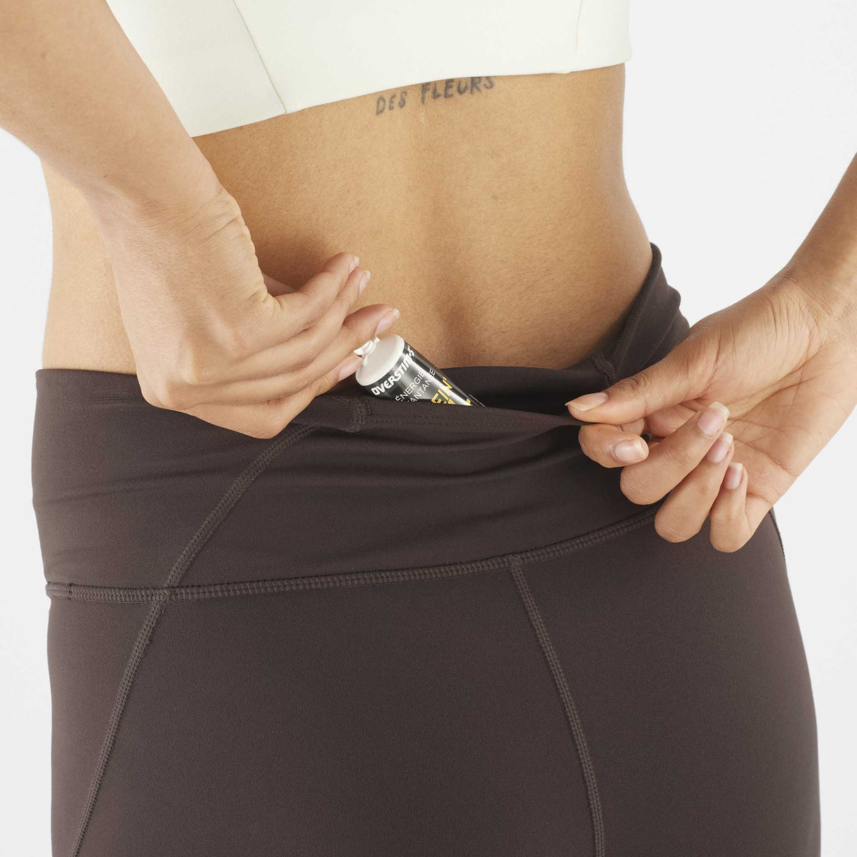 Salomon SHAKEout Bliss cuissard court 8 po pour femme taille - Coffee Bean