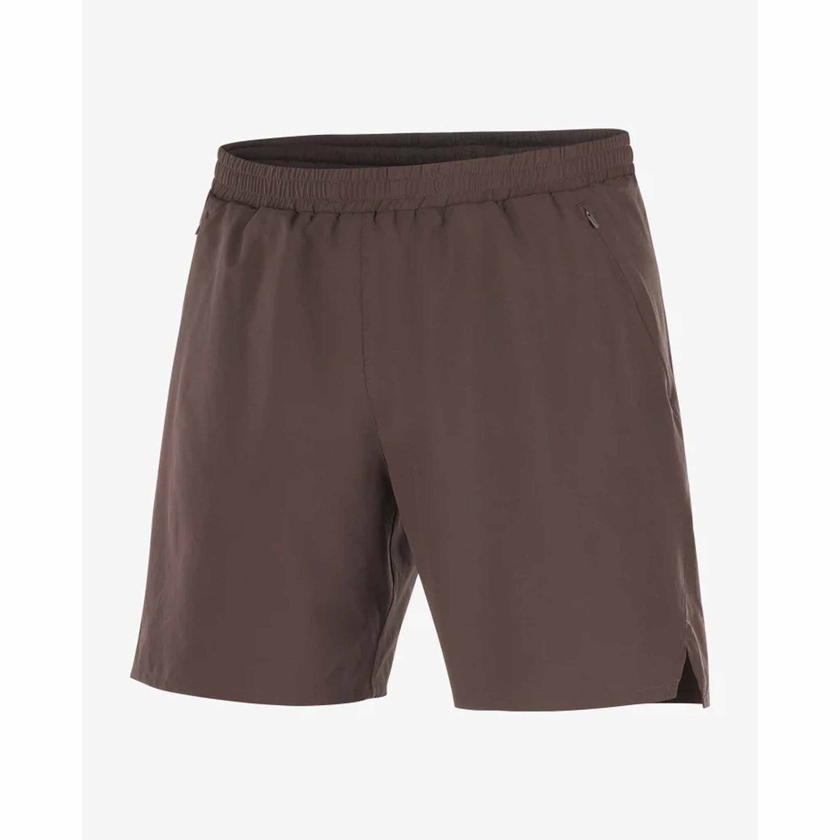 Salomon SHAKEout Core 2-in-1 7-Inch Shorts for Men - Coffee Bean