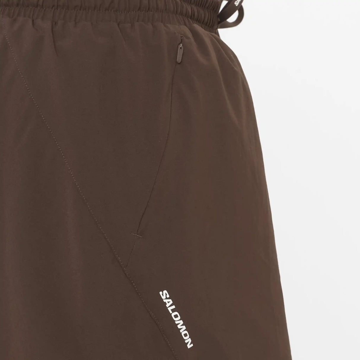 Salomon SHAKEout Core 5 po short de course à pied pour homme - Coffee Bean