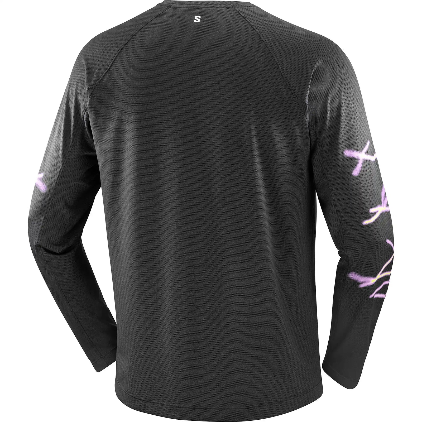 Salomon SHAKEout Core Graphic T-shirt à manches longues pour homme - Deep Black