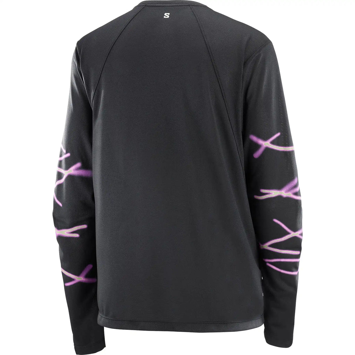 Salomon SHAKEout Core Graphic T-shirt à manches longues pour femme - Deep Black