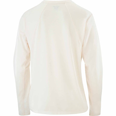 Salomon SHAKEout Core Long Sleeve Tee for Women - Whisper White