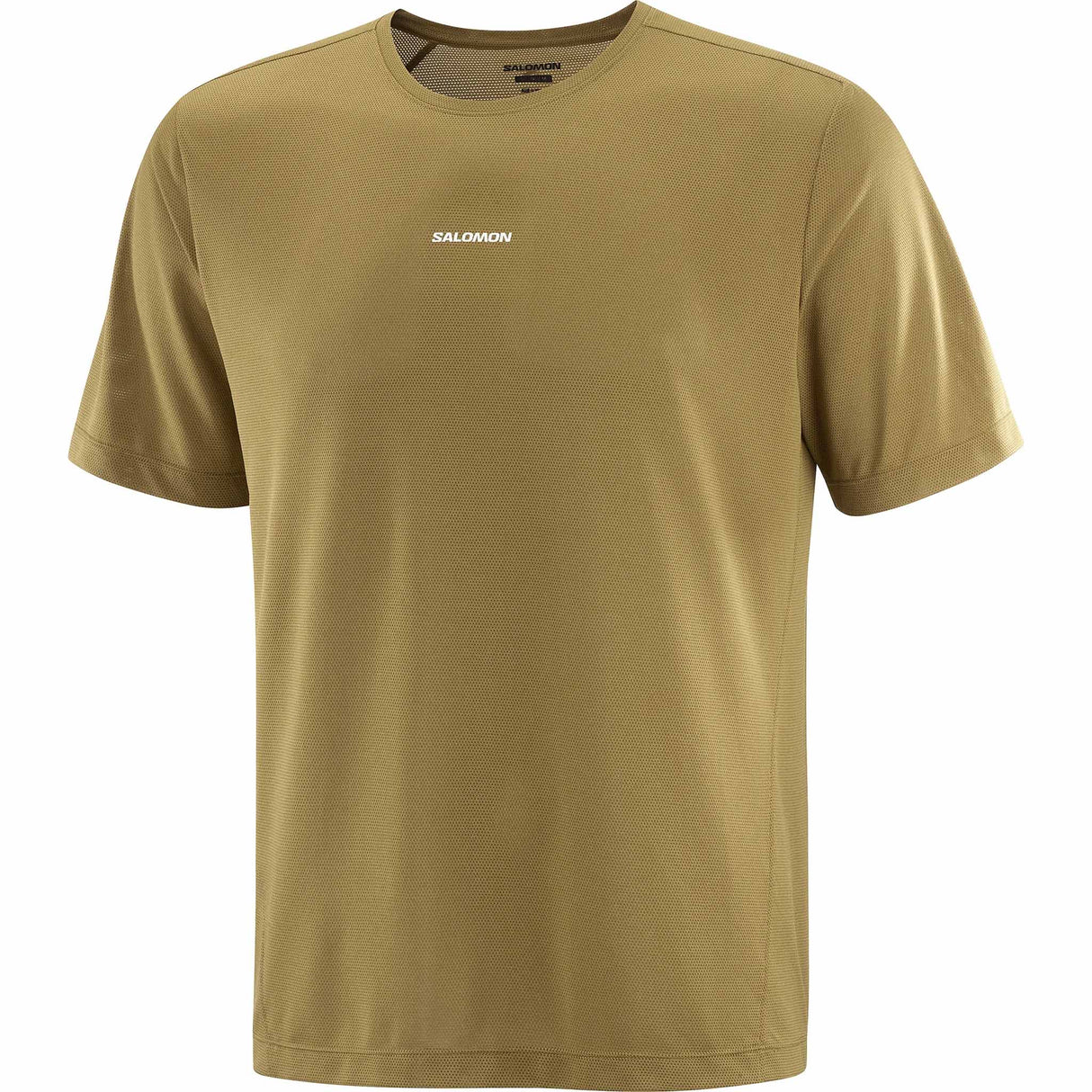 Salomon SHAKEout Core SS Tee for Men - Brilliant Olive