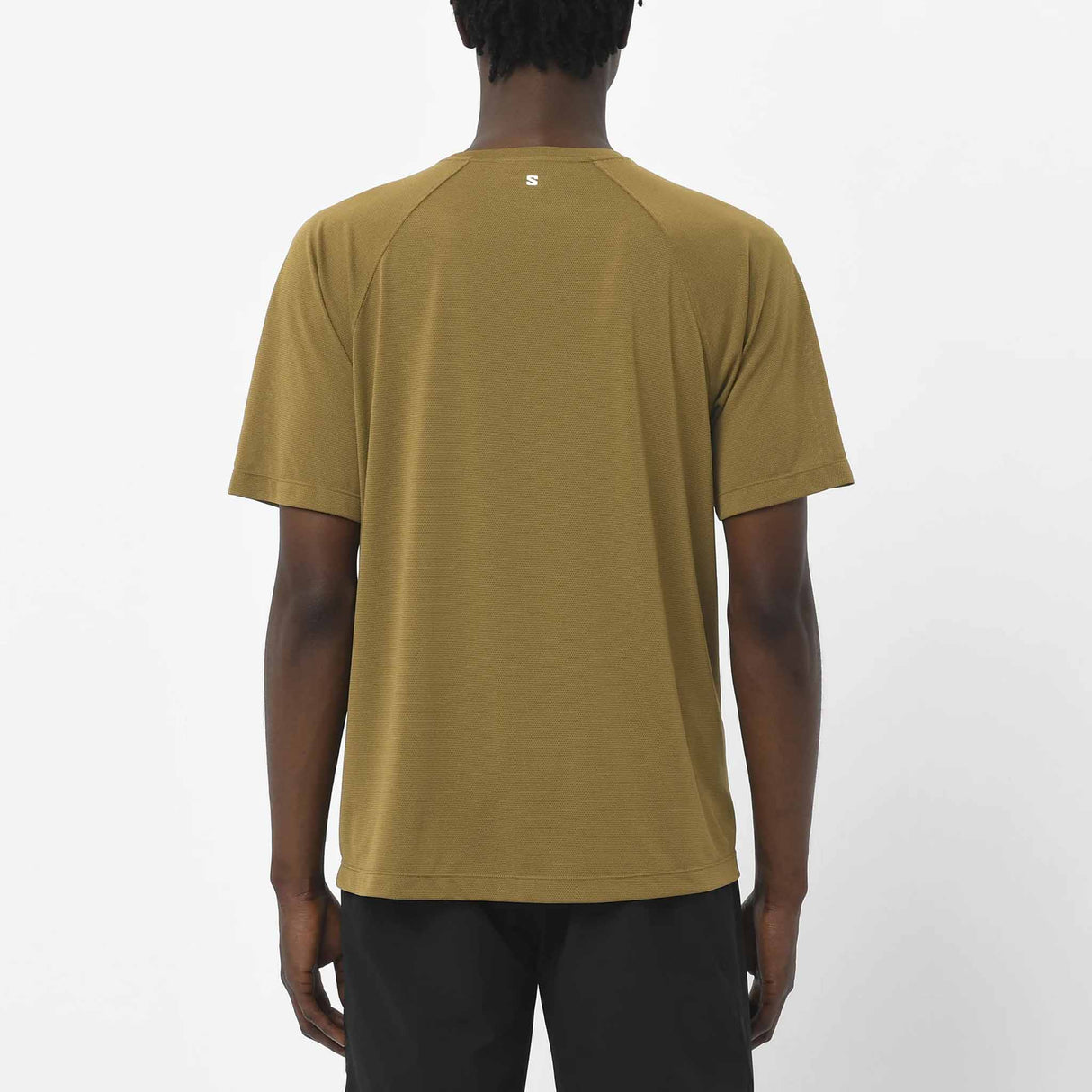 Salomon SHAKEout Core SS Tee for Men - Brilliant Olive