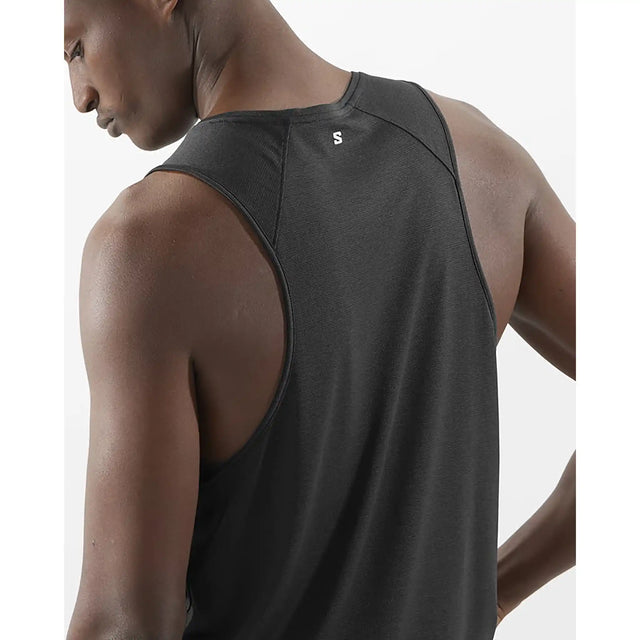 Salomon SHAKEout Core débardeur de course pour homme - Deep Black