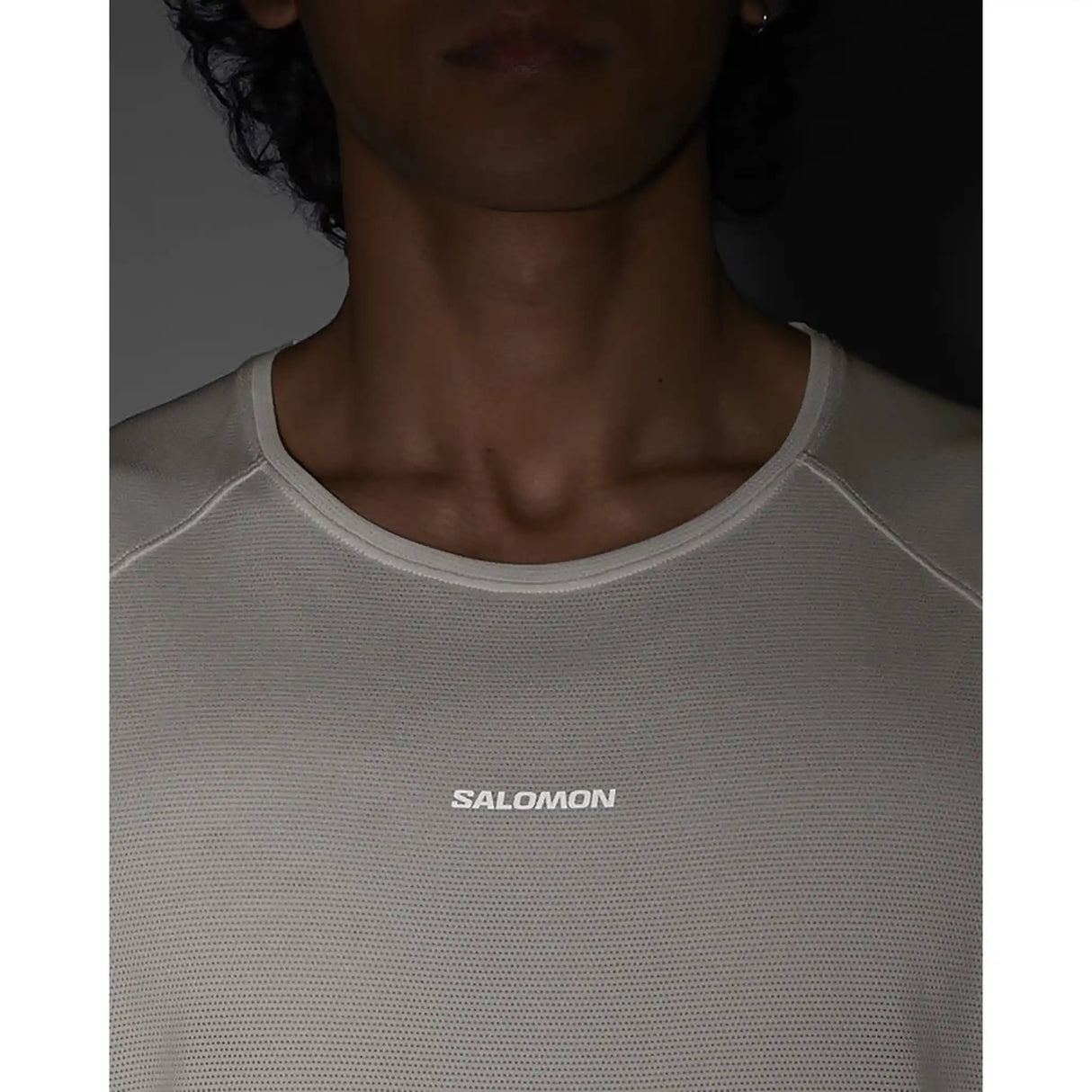 Salomon SHAKEout Core débardeur de course pour homme - Whisper White