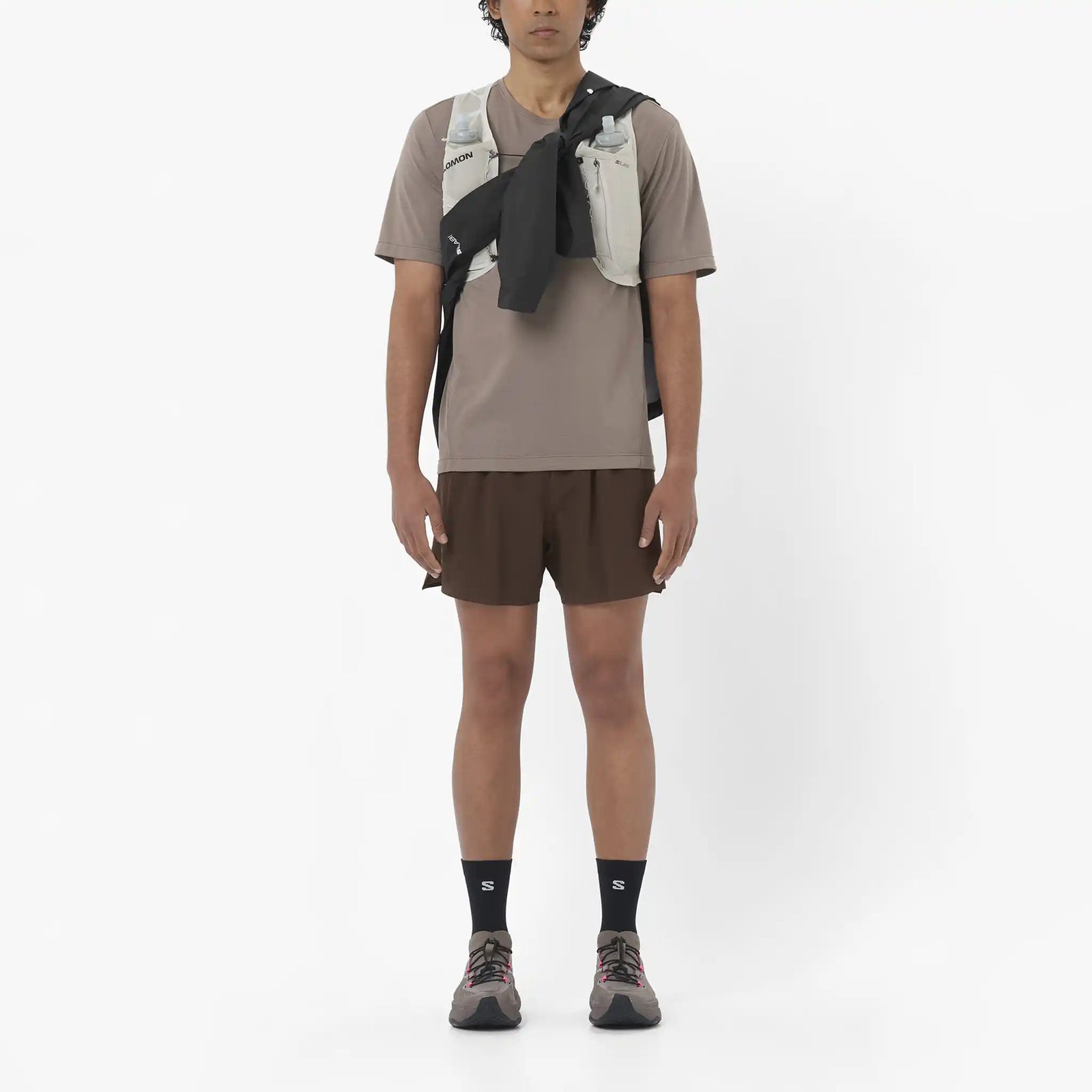 Salomon SHAKEout Core T-shirt homme - Iron