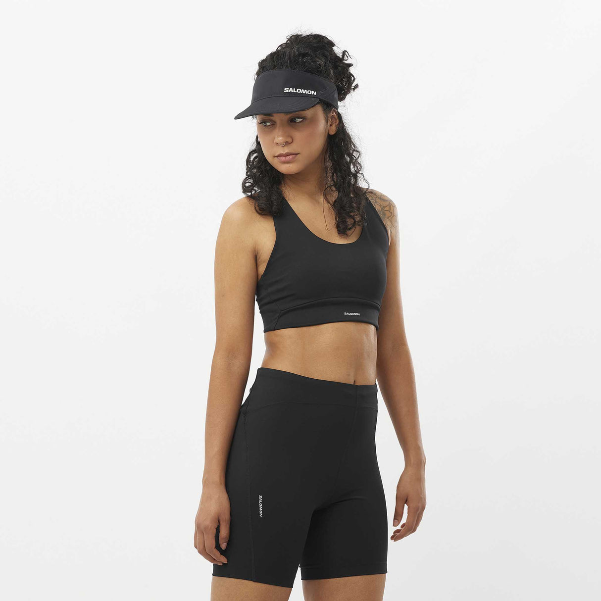 Salomon SHAKEout Core soutien-gorge sport face - Deep Black